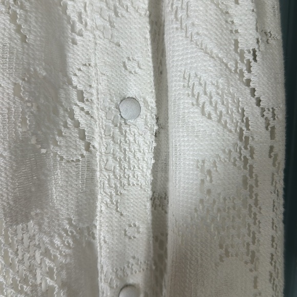 Boston Proper Lace Button Up Maxi Dress- Excellent condition worn once - Picture 12 of 12